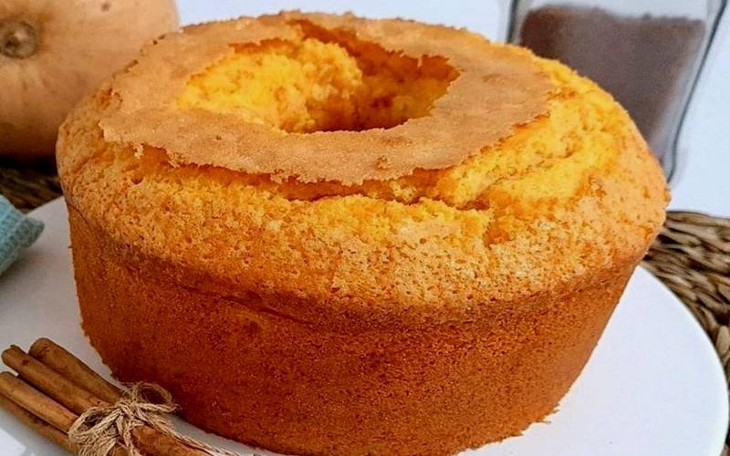 Imagen terminada de una deliciosa receta de Pudín de Ayote.